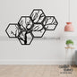 Hexagon Tree Acrylic Wall Art